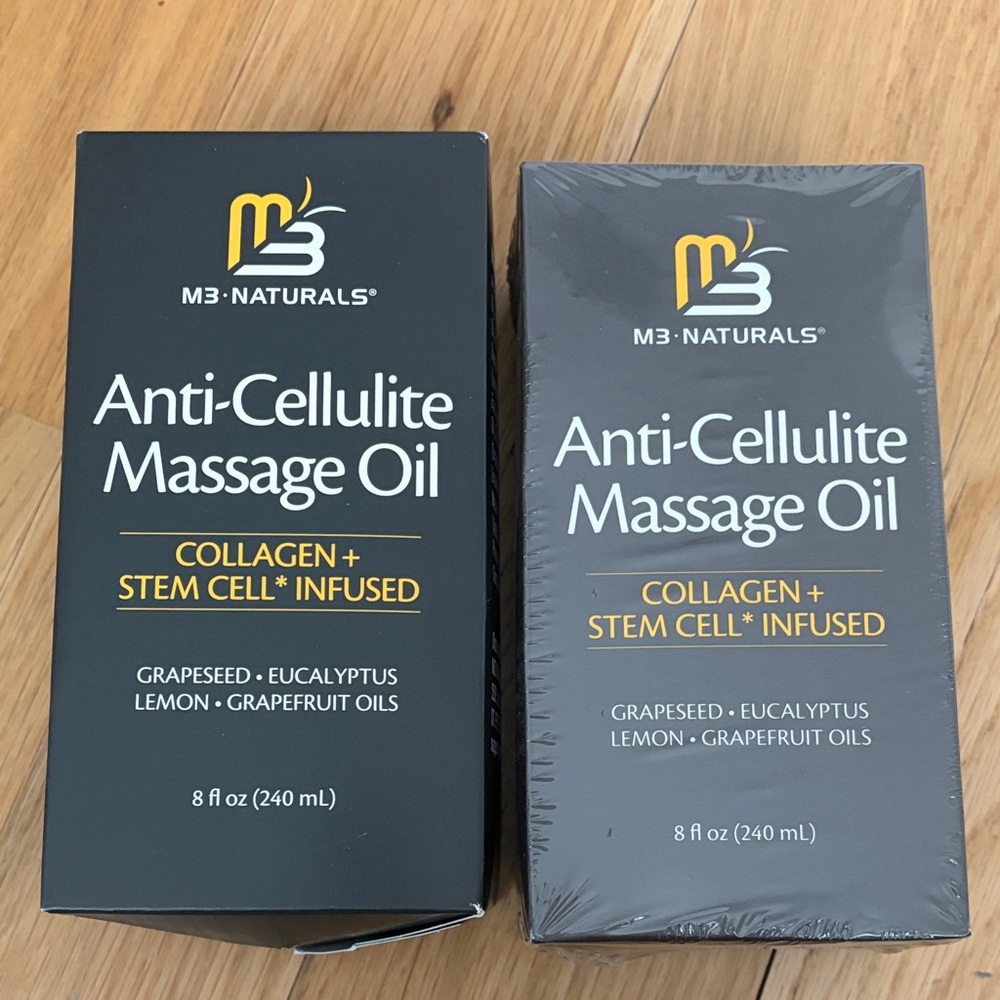 M3 Naturals Anti-Cellulite Massage Oil